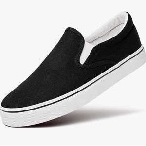Womens slip on canvas shoes